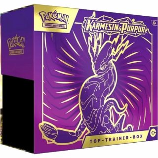 Pokémon Karmesin & Purpur Top-Trainer Box Miraidon Deutsch OVP!