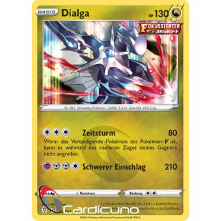Dialga Holo 112/203 Drachenwandel Deutsch Pokémon Sammelkarte