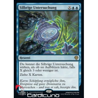 Silbrige Untersuchung  Magic: The Gathering Sammelkarte Commander | Silver Scrutiny Deutsch