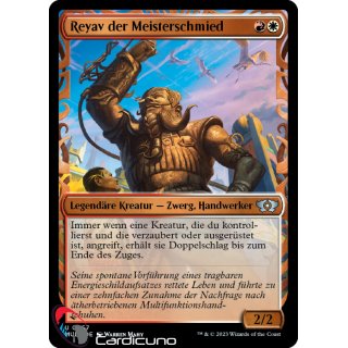 Reyav der Meisterschmied (V.1) Uncommon Magic Sammelkarte Deutsch
