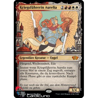 Kriegsführerin Aurelia (V.1) Mythic Rare Magic Sammelkarte Deutsch