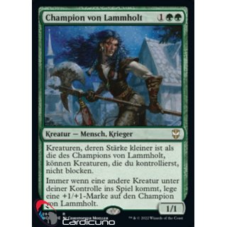 Champion von Lammholt Rare Magic: The Gathering Sammelkarte | Champion of Lambholt Deutsch