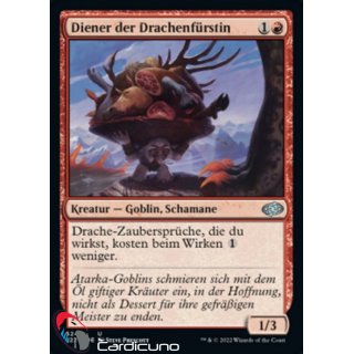 Diener der Drachenfürstin Uncommon Magic: The Gathering Sammelkarte | Dragonlords Servant Deutsch