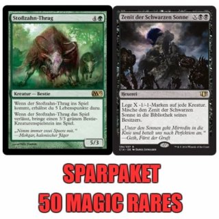 Sparpaket 50 RARE Magic Karten Lot