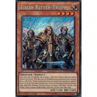 Edler Ritter-Trupp, DE 1. Auflage, Secret Rare, Yugioh!