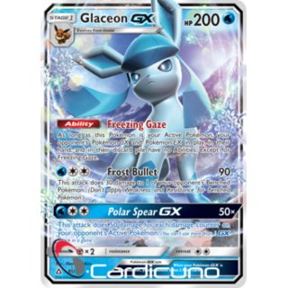 Glaceon GX 39/156 Ultra Prism Pokémon Sammelkarte Englisch