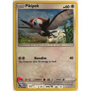 Pikipek SM07 Sonne & Mond Promo Holo Pokémon Sammelkarte Englisch