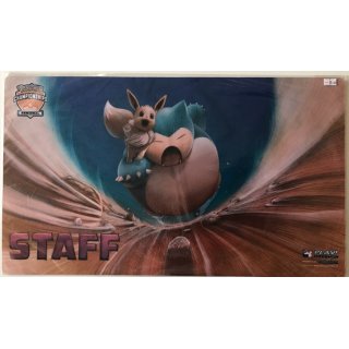 Playmat Pokémon Evoli & Relaxo Tag Team STAFF | Eevee & Snorlax
