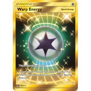 Warp Energy 123/111 SECRET RARE | Verkrümmungs-Energie EN