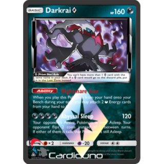 Darkrai 77/156 Prism Star Ultra Prism Pokémon Sammelkarte Englisch