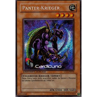 Panter-Krieger, DE LA Secret Rare CT2-DE006