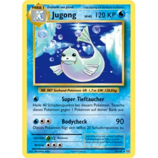 Jugong 29/108 Evolution | Dewgong Deutsch