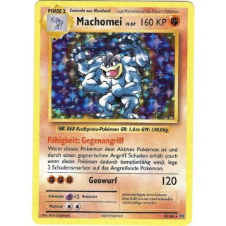 Machomei 59/108 Holo Evolution | Machamp Deutsch