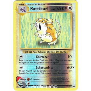 Rattikarl 67/108 Reverse Holo XY Evolution Deutsch