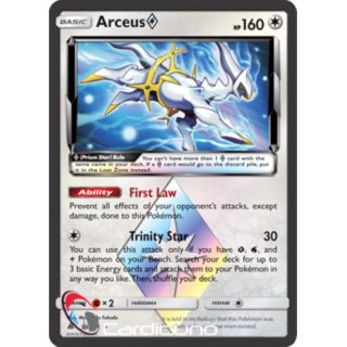 Arceus 96/131 Prism Star Forbidden Light Pokémon Sammelkarte Englisch