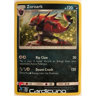 Zoroark SM89 Sonne & Mond Promo Holo Pokémon Sammelkarte Englisch