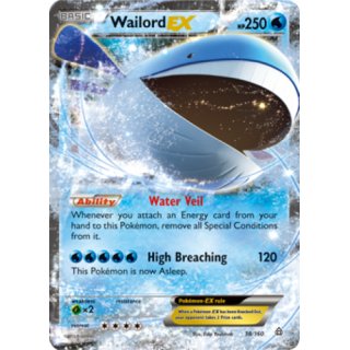 Wailord EX 38/160 EN (gd)