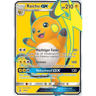 Raichu GX SM90 FULL ART Deutsch