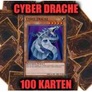 Cyber Drache + 100 Karten Sammlung. Yugioh Sparangebot!