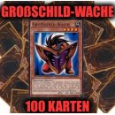 Großschild-Wache + 100 Karten Sammlung. Yugioh...
