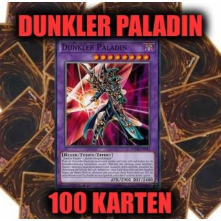 Dunkler Paladin + 100 Karten Sammlung, Yugioh Sparangebot!