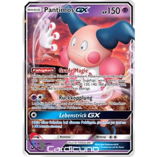 56/168 Pantimos GX Sturm am Firmament Sammelkarte | Pokémon Deutsch