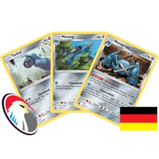Tanhel, Metang & Metagross 95/168 Set Pokémon Sturm am Firmament Deutsch