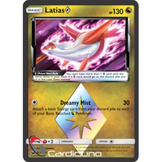 107/168 Latias Prism Star Celstial Storm Pokémon Sammelkarte Englisch