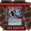 Buntäugiger Pendeldrache + 100 Karten Sammlung....