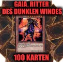 Gaia, Ritter des dunklen Windes + 100 Karten Sammlung,...