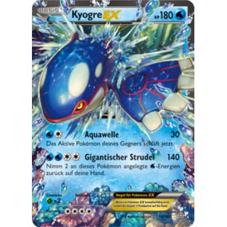Kyogre EX 54/160 (gd)