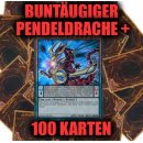 Buntäugiger Pendeldrache (Ultra) + 100 Karten...